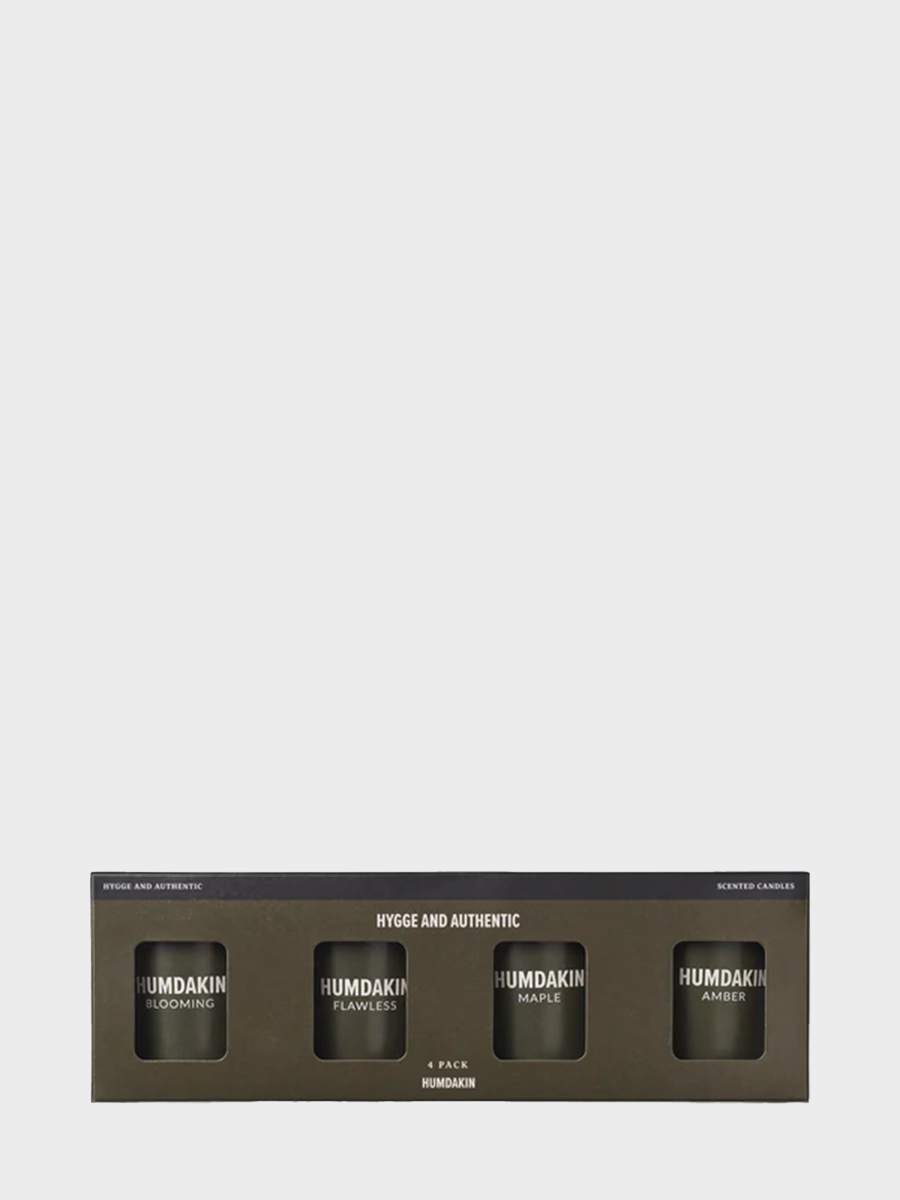 HUMDAKIN "Hygge and Authentic " - Scented Candles - 4 pack Candle 00 Neutral/No color