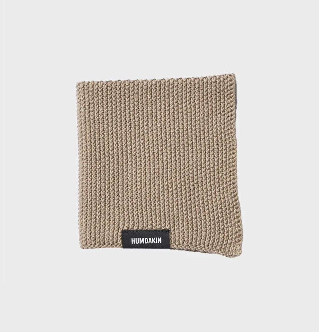 HUMDAKIN Knitted Dishcloth Organic textiles 026 Oak