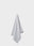 HUMDAKIN Knitted Kitchen Towel Organic textiles 215 Blue Glass