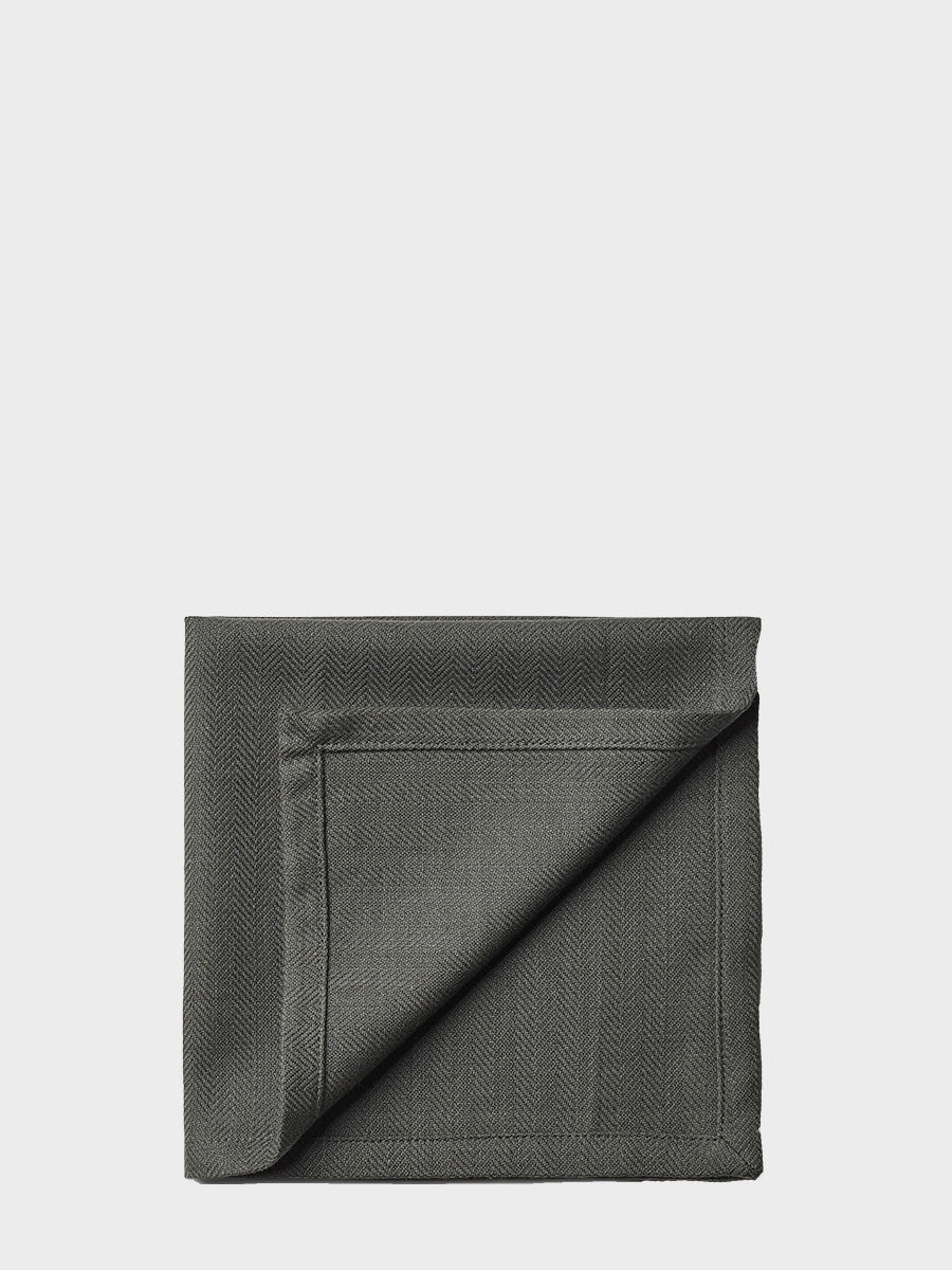 HUMDAKIN Napkins - 2 pack Organic textiles 03 Green Seaweed