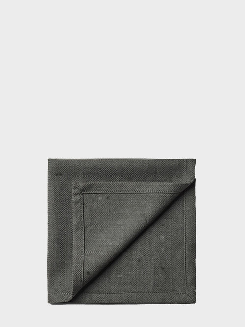 HUMDAKIN Napkins - 2 pack Organic textiles 03 Green Seaweed