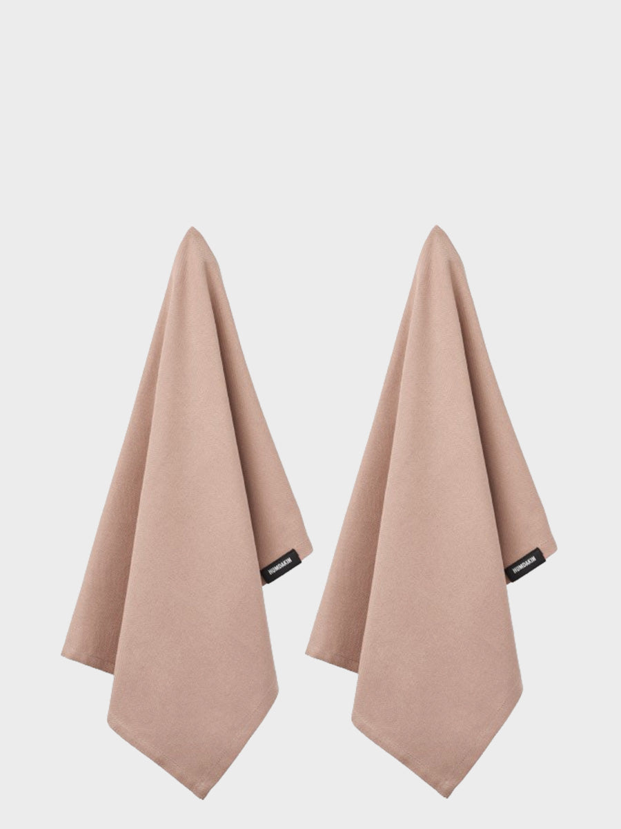 HUMDAKIN Organic Tea Towel - 2 pack Organic textiles 07 Latte