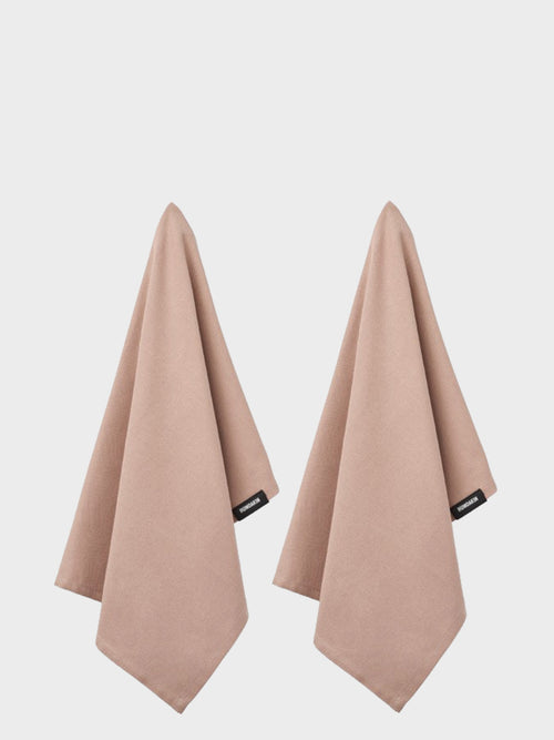 HUMDAKIN Organic Tea Towel - 2 pack Organic textiles 07 Latte