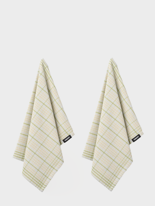 HUMDAKIN Organic Tea Towel - 2 pack Organic textiles 242 Frosty Mist