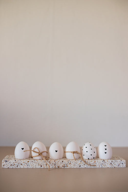HUMDAKIN Terrazzo Egg Tray Terrazzo