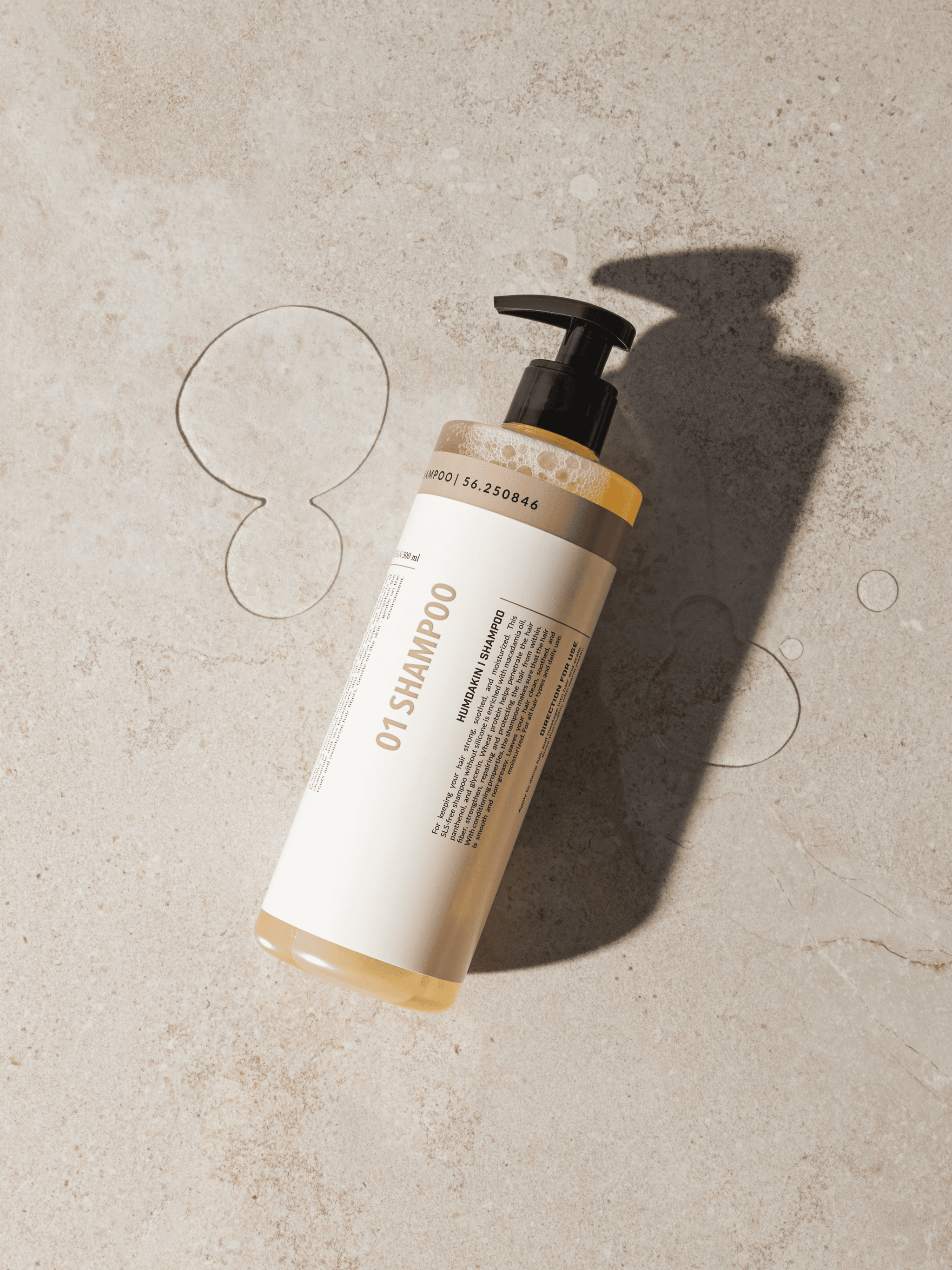 HUMDAKIN 01 Shampoo 500 ml. Haar- en lichaamsverzorging 00 Neutraal/Ne kleur