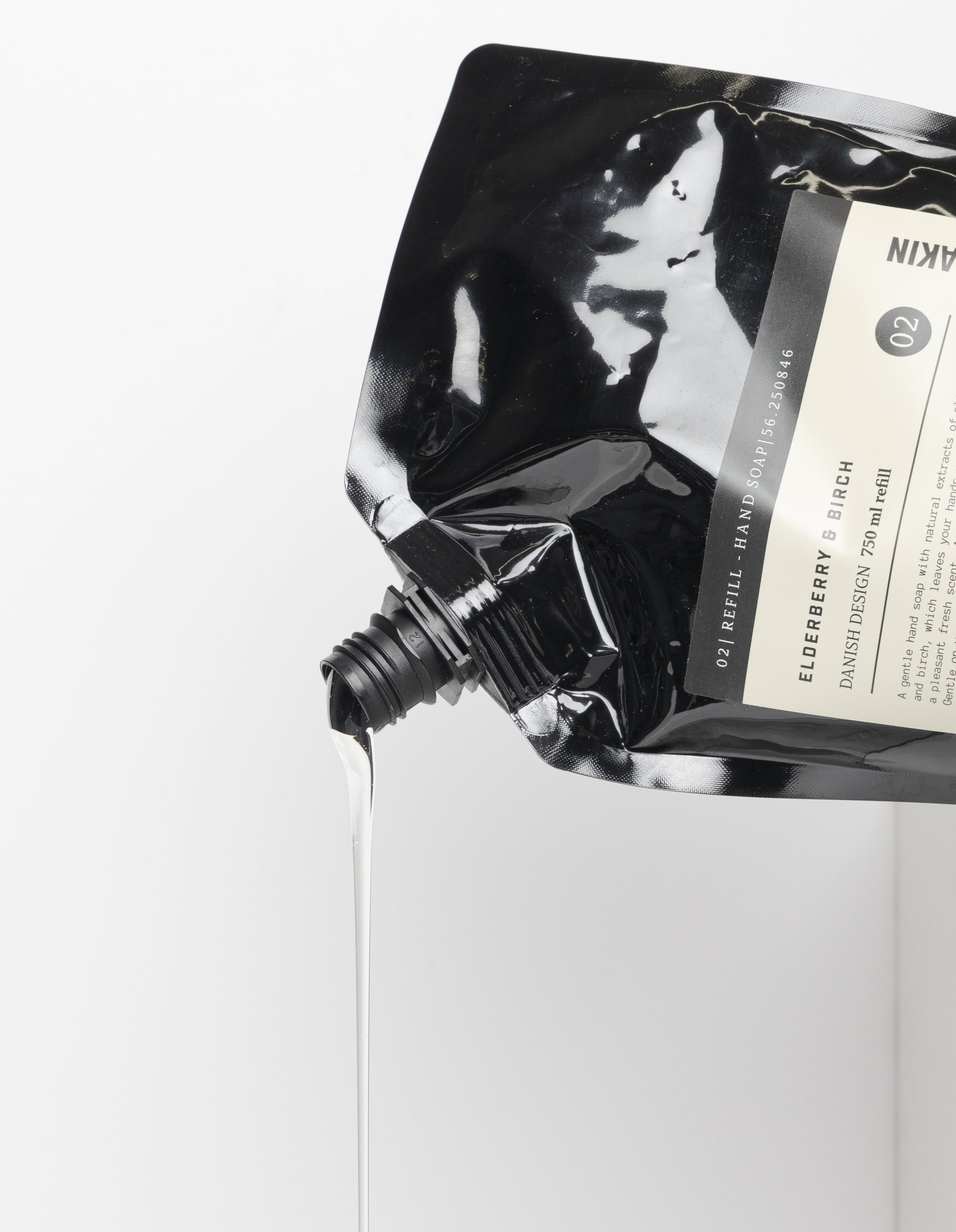 HUMDAKIN 02 Handzeep - 750 ml. Navulling Handverzorging 00 Neutraal/Ne kleur