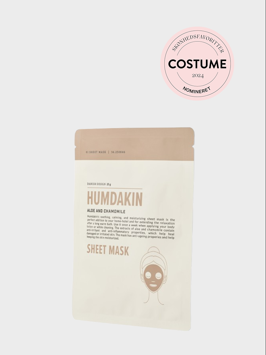 HUMDAKIN 01 Sheet mask - Aloe & Chamomile Hair and Body Care 00 Neutral/No color