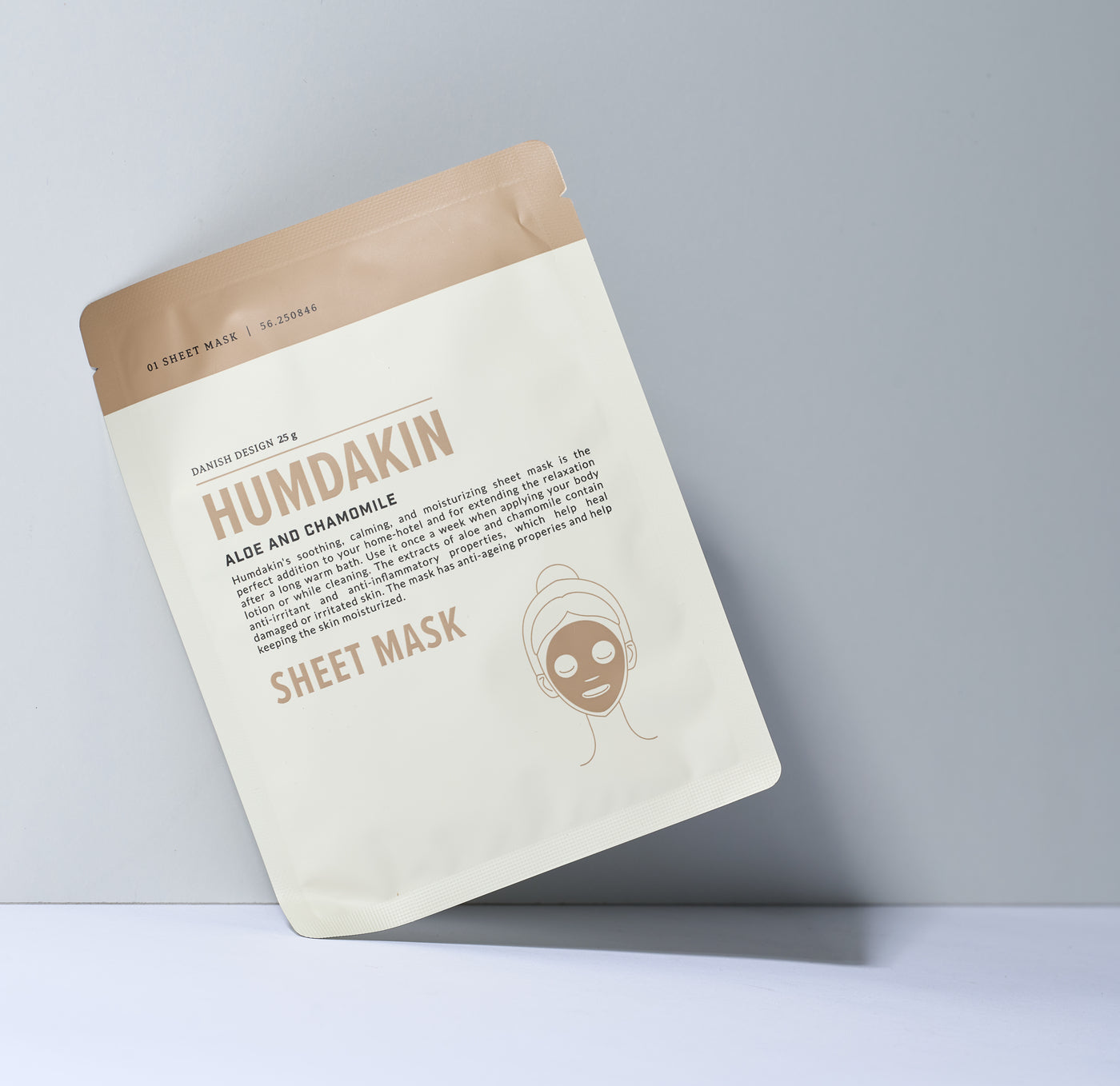 HUMDAKIN 01 Sheet mask - Aloe & Chamomile Hair and Body Care 00 Neutral/No color