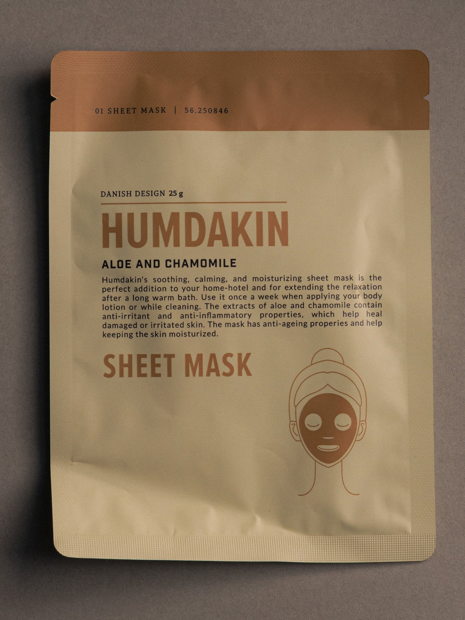 HUMDAKIN 01 Sheet mask - Aloe & Chamomile Hair and Body Care 00 Neutral/No color