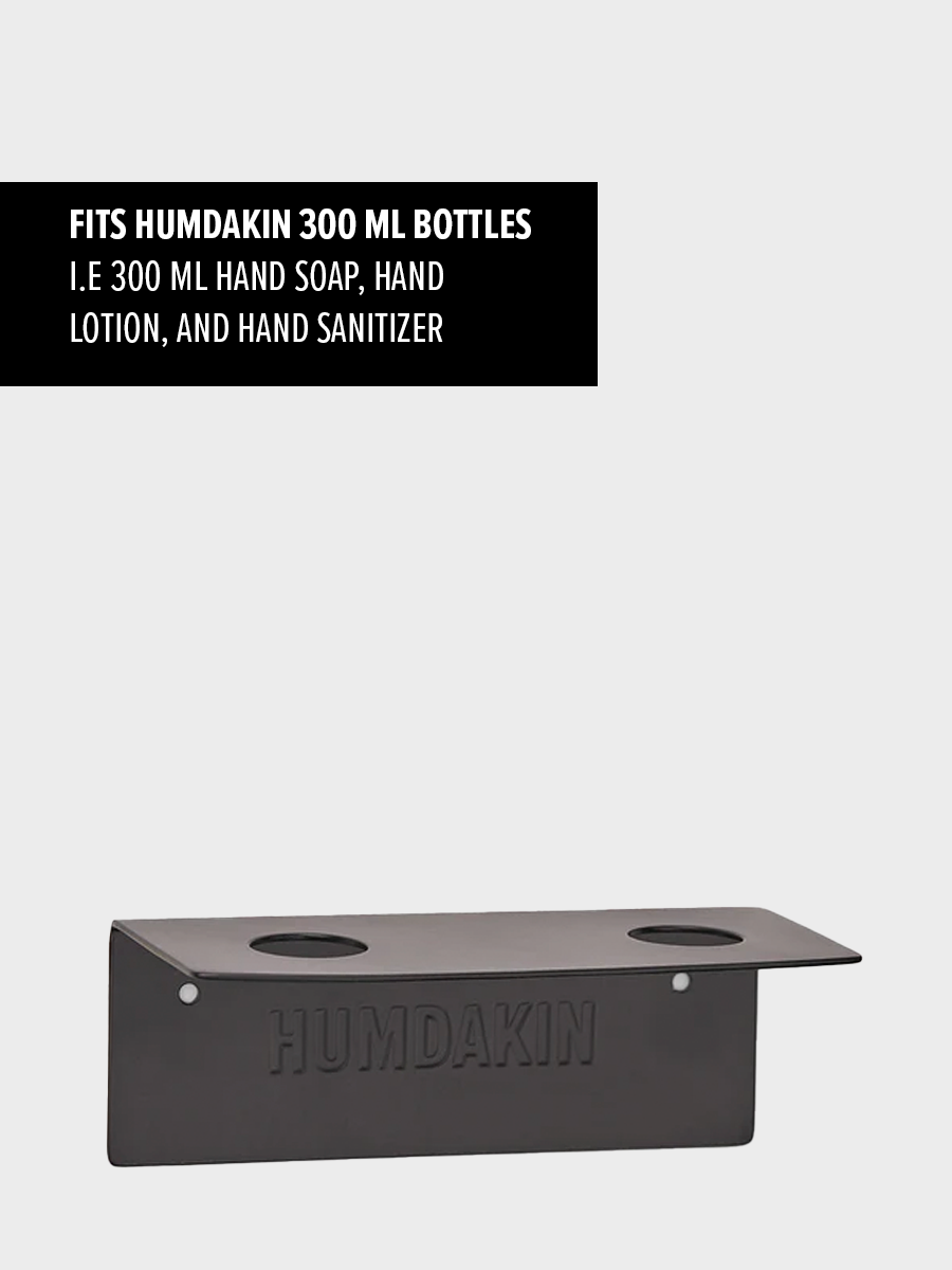 HUMDAKIN 2. sortering - Bottle Hanger 300ml Double - Black Diverse 115 Black