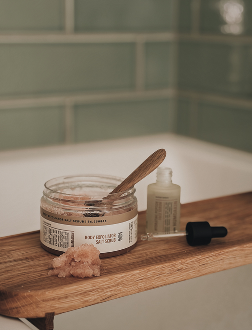 HUMDAKIN Body Exfoliator Salt Scrub Hair and Body Care