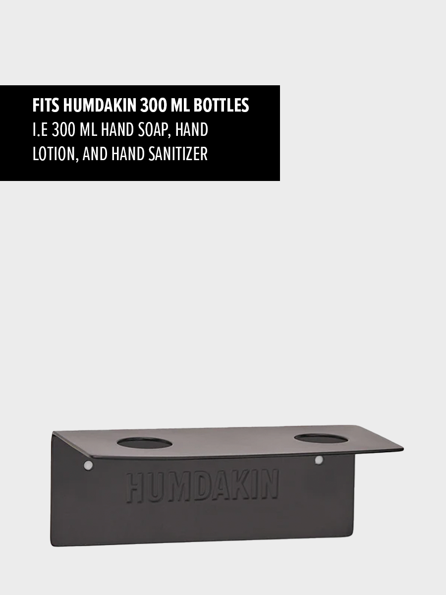HUMDAKIN Bottle Hanger 300ml Double - Black Diverse 115 Black
