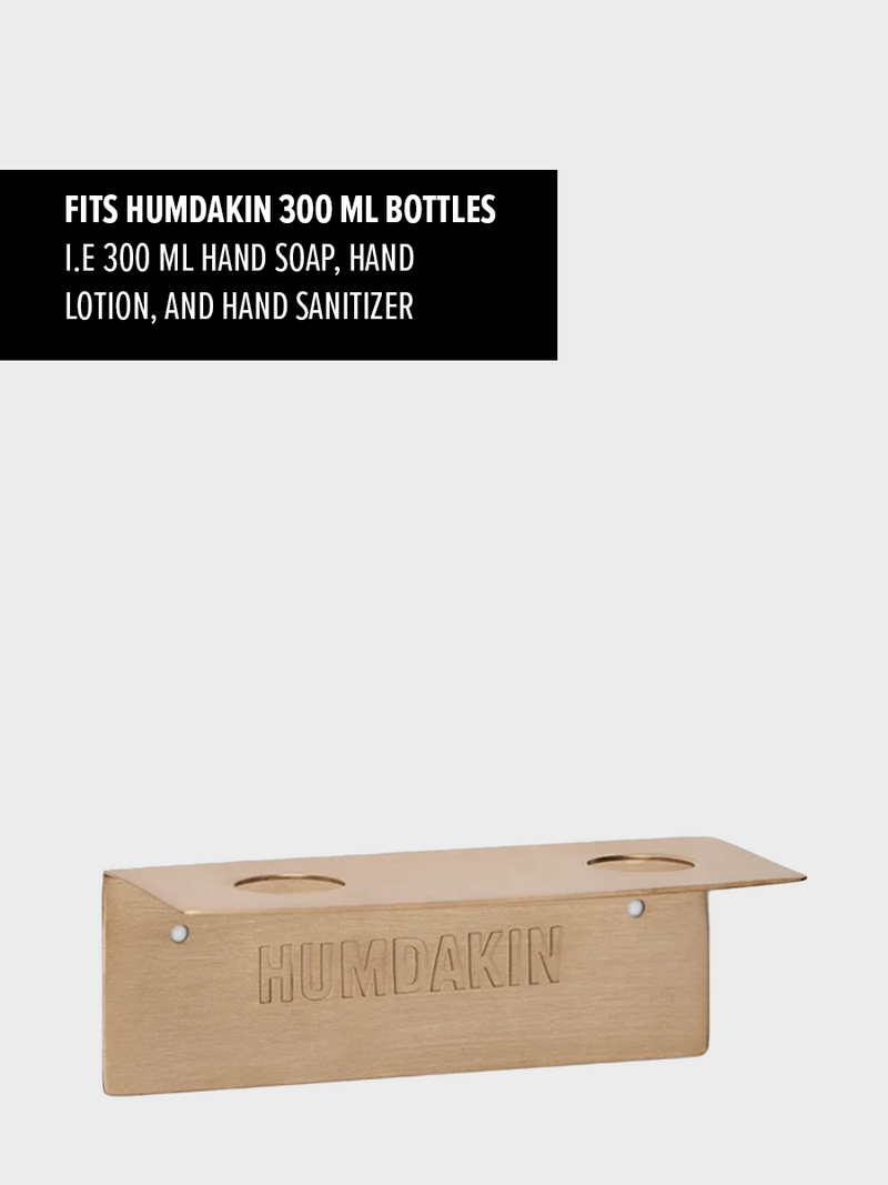 HUMDAKIN Bottle Hanger 300ml Double - Brass Diverse 116 Brass
