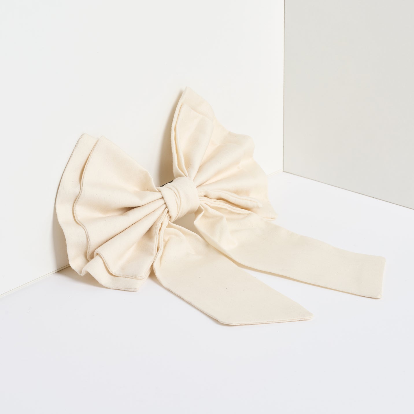 HUMDAKIN Decorative Bow Organic textiles 229 Undyed