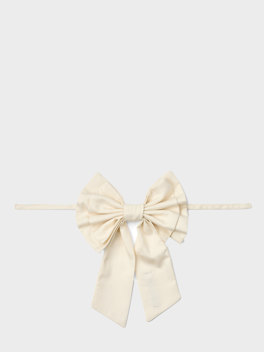 HUMDAKIN Decorative Bow Organic textiles 229 Undyed