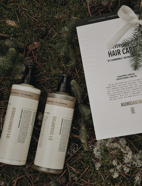HUMDAKIN Gift Box - 01 Hair Care - Chamomille & Sea Buckthorn Hair and Body Care