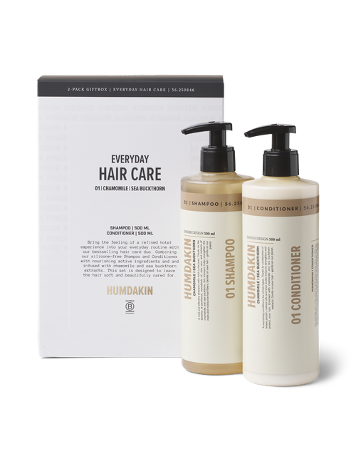 HUMDAKIN Gift Box - 01 Hair Care - Chamomille & Sea Buckthorn Hair and Body Care
