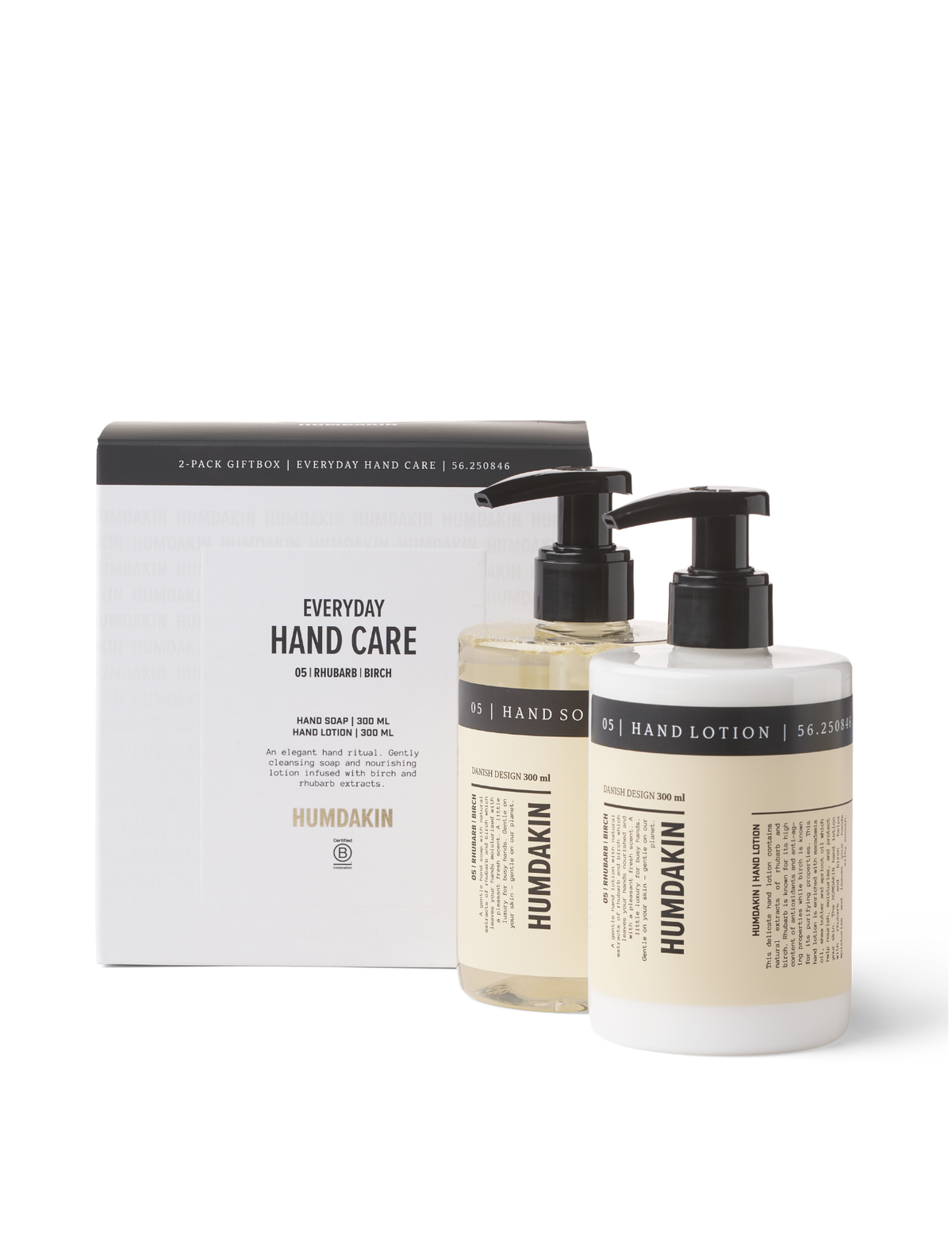 HUMDAKIN Gift Box - 05 Hand Care - Rhubarb & Birch Hand Care