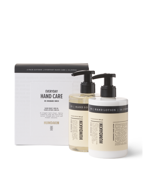 HUMDAKIN Gift Box - 05 Hand Care - Rhubarb & Birch Hand Care
