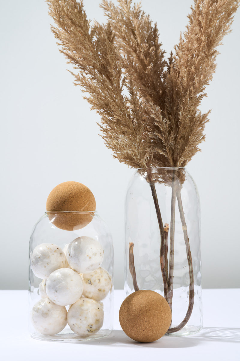 HUMDAKIN Glass Container 20 cm. Modern household 00 Neutral/No color