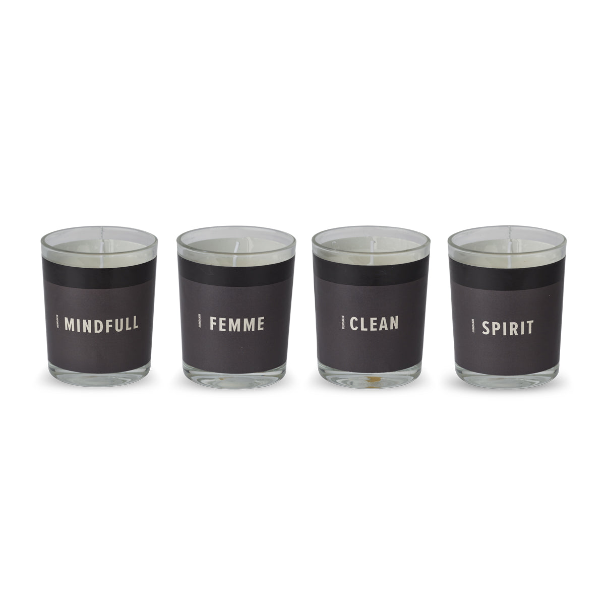 HUMDAKIN "Karma Cleaning" - scented candles, 4 pack Candle 00 Neutral/No color