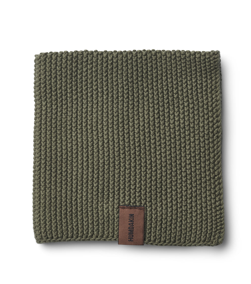 HUMDAKIN Knitted Dishcloth Organic Textiles 149 Evergreen