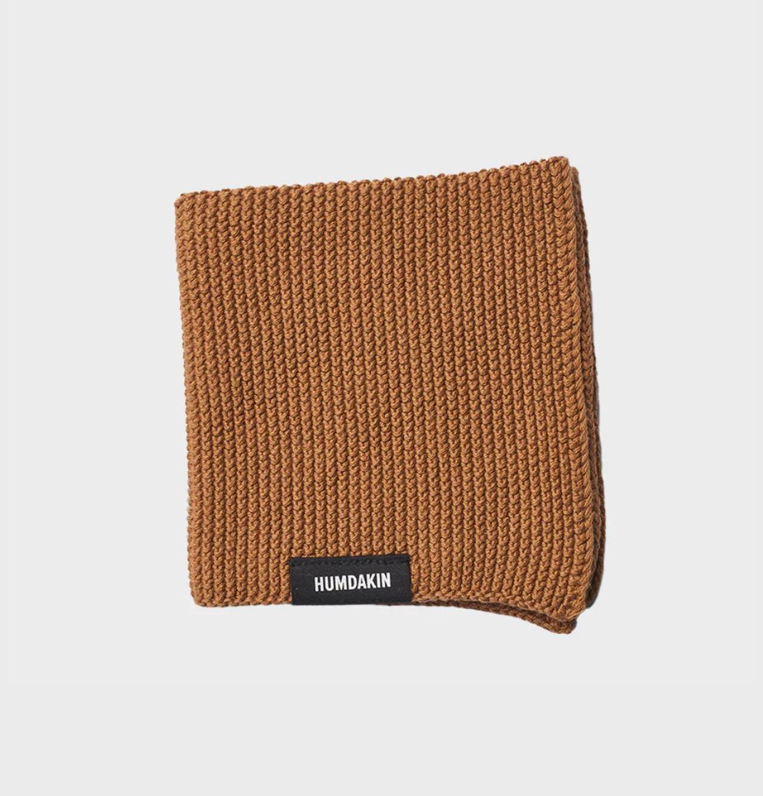 HUMDAKIN Knitted Dishcloth Organic Textiles 211 Tabacco