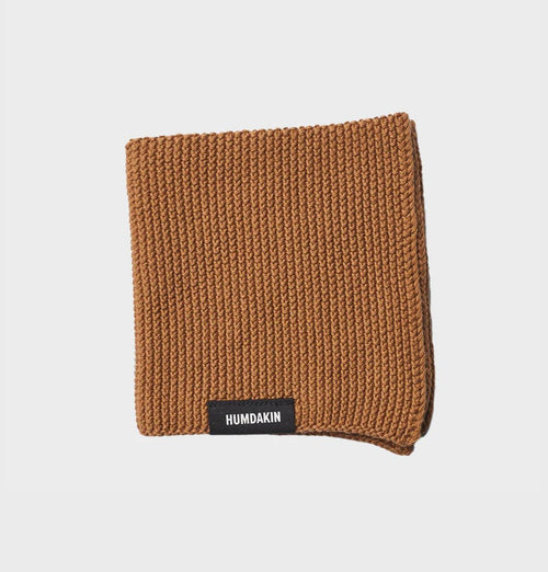 HUMDAKIN Knitted Dishcloth Organic Textiles 211 Tabacco