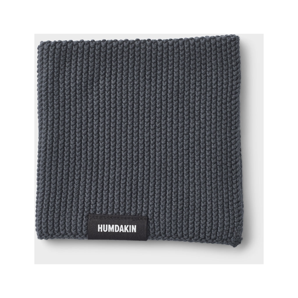 HUMDAKIN Knitted Dishcloth Organic Textiles 251 Asphalt