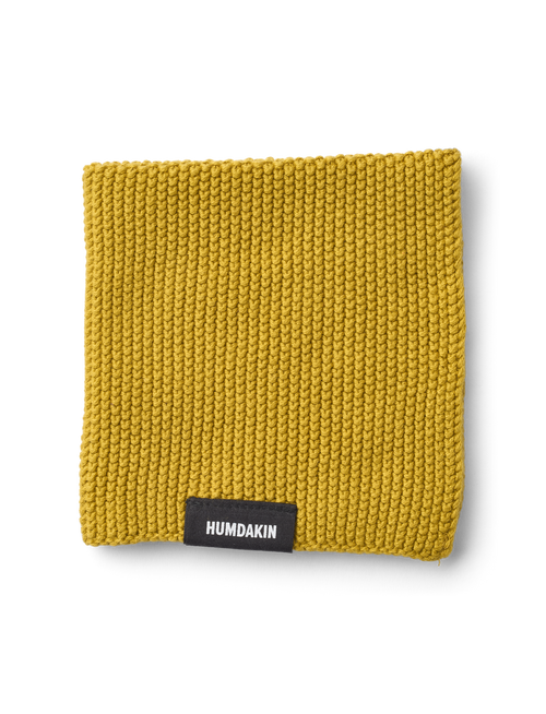 HUMDAKIN Knitted Dishcloth Organic Textiles 253 Olive Oil