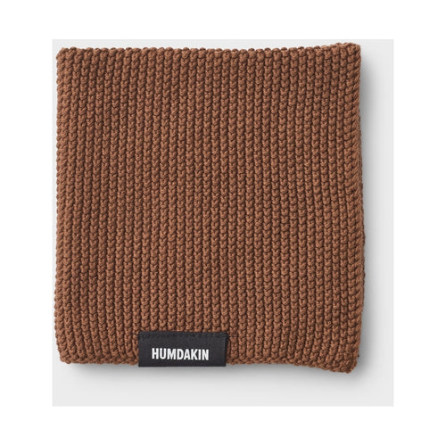 HUMDAKIN Knitted Dishcloth Organic Textiles 256 Bison Brown