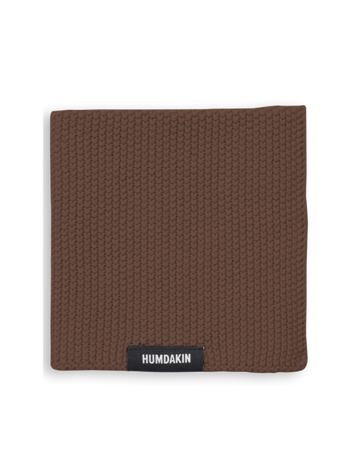 HUMDAKIN Knitted Dishcloth Organic Textiles 256 Bison Brown