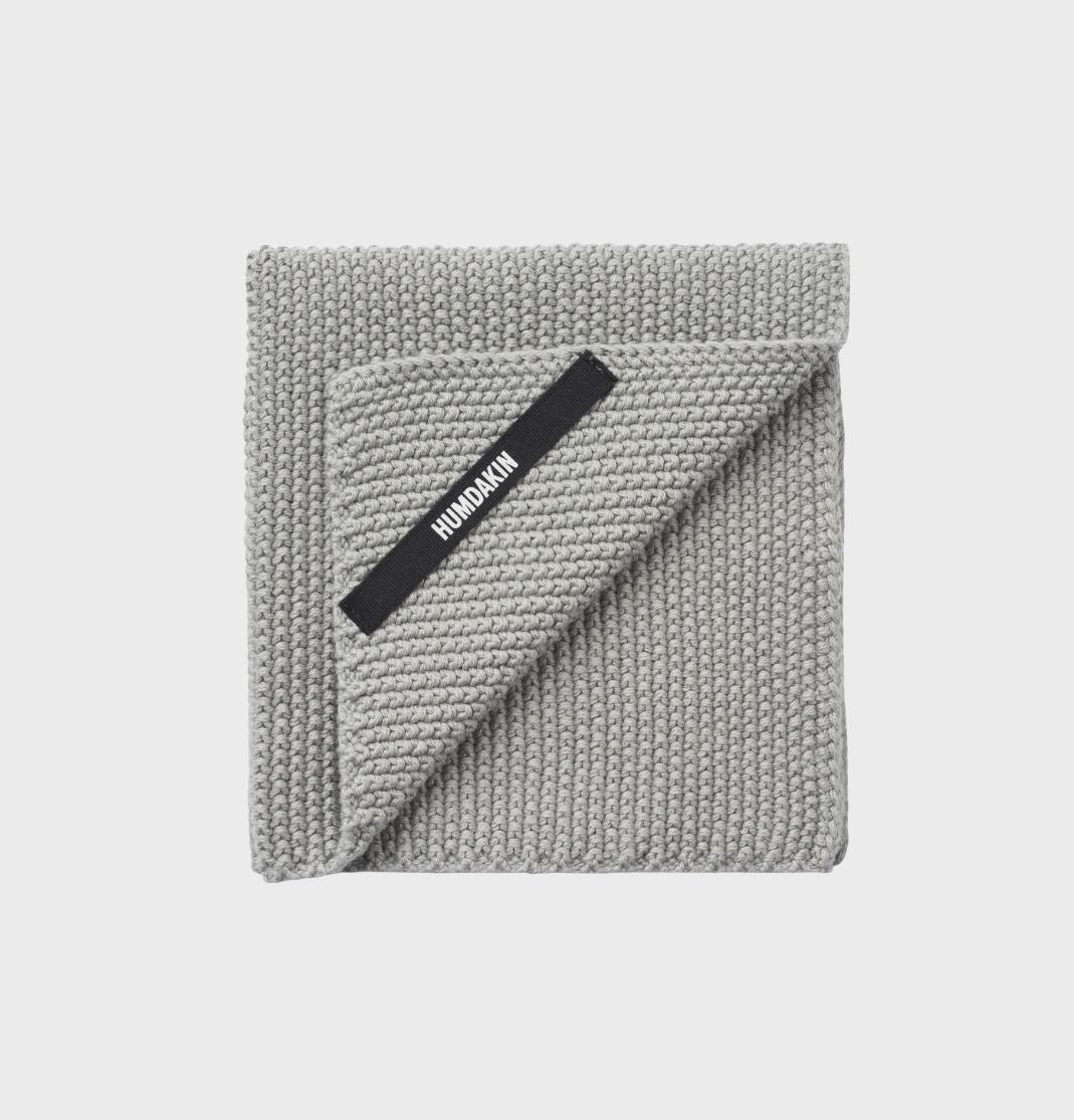 HUMDAKIN Knitted Dishcloth Organic textiles 019 Stone