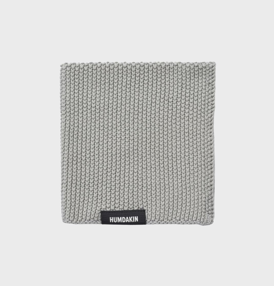 HUMDAKIN Knitted Dishcloth Organic textiles 019 Stone
