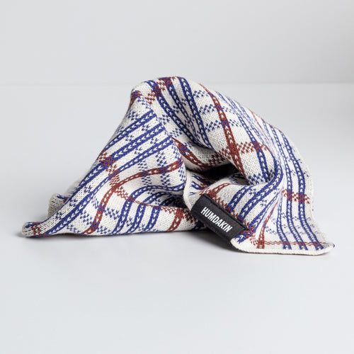 HUMDAKIN Knitted Dishcloth Organic textiles 233 Checkered Race