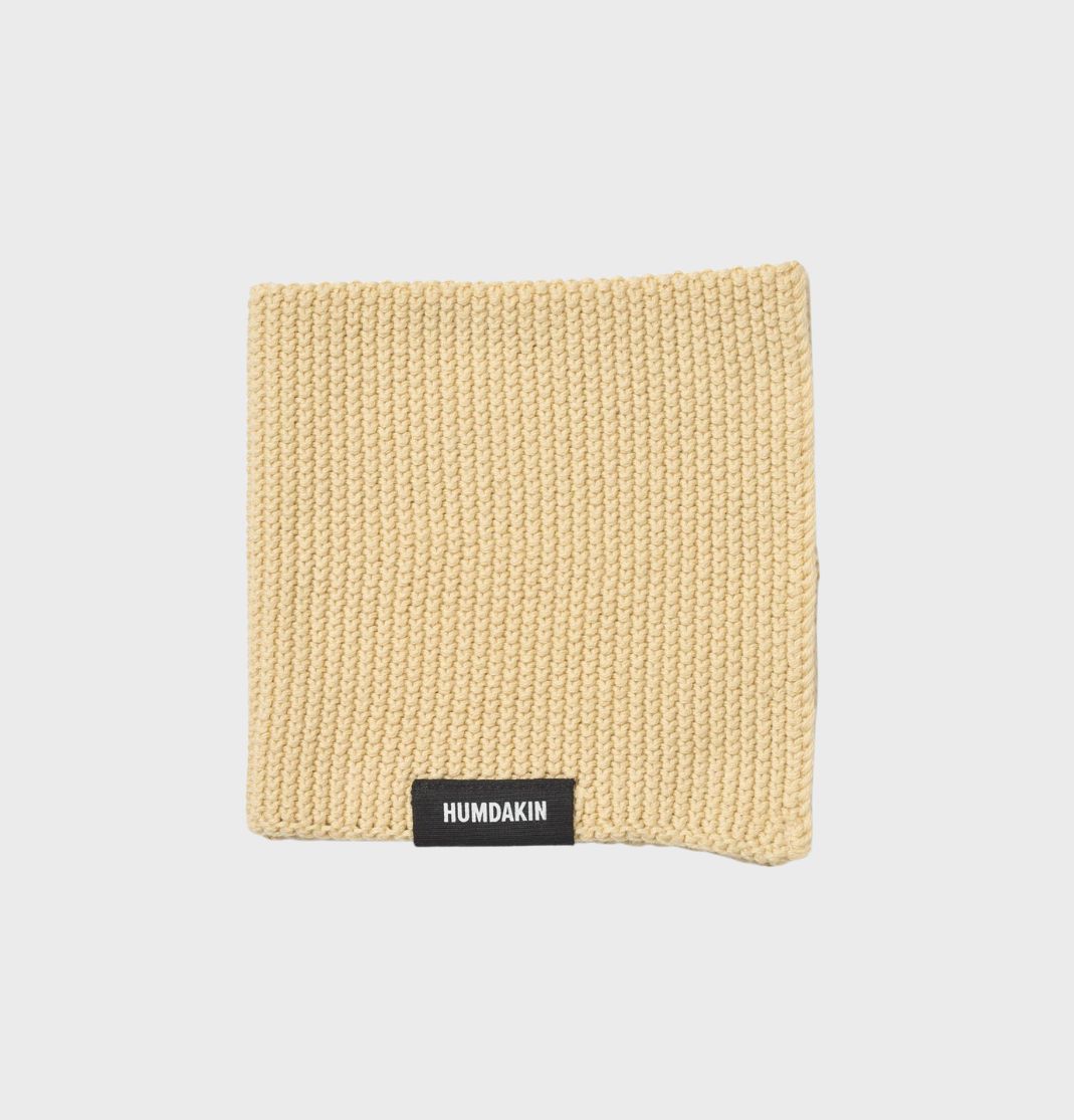 HUMDAKIN Knitted Dishcloth Organic textiles 246 Soft Sand