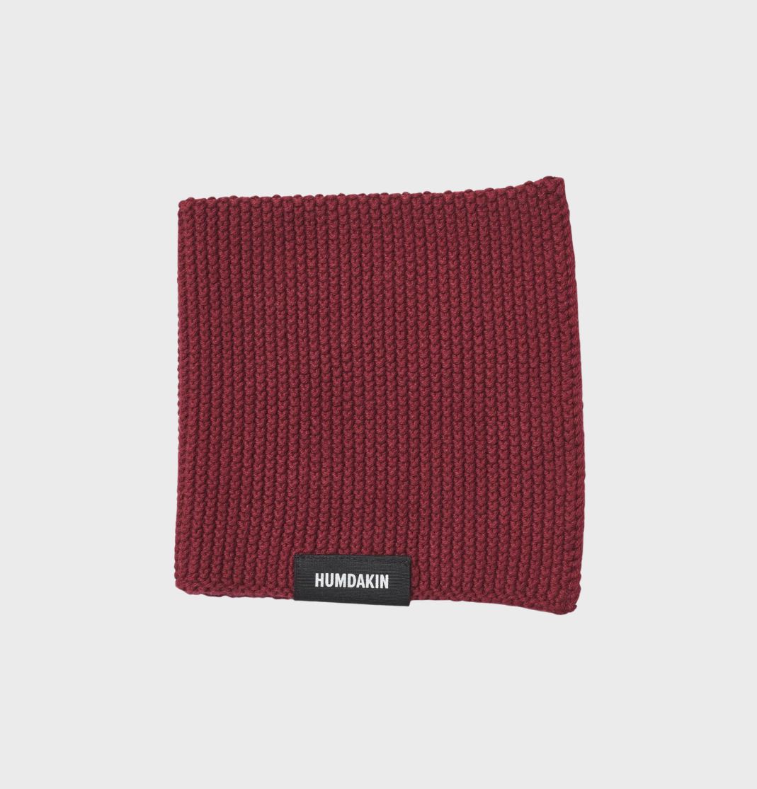 HUMDAKIN Knitted Dishcloth Organic textiles 247 Rosewood