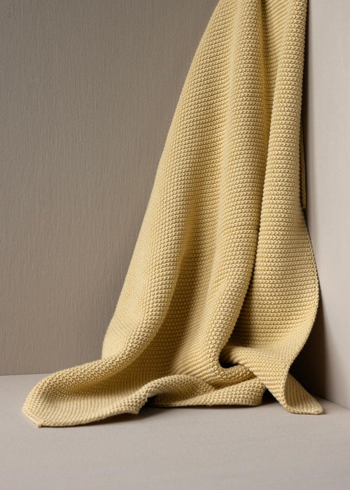 HUMDAKIN Knitted Kitchen Towel Organic Textiles 246 Soft Sand