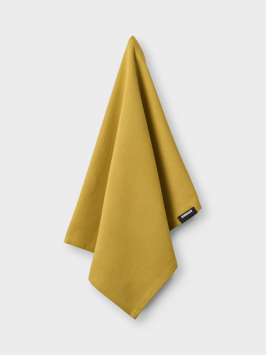 HUMDAKIN Knitted Kitchen Towel Organic Textiles 253 Olive Oil