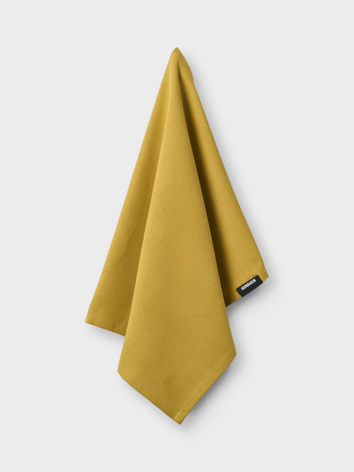 HUMDAKIN Knitted Kitchen Towel Organic Textiles 253 Olive Oil
