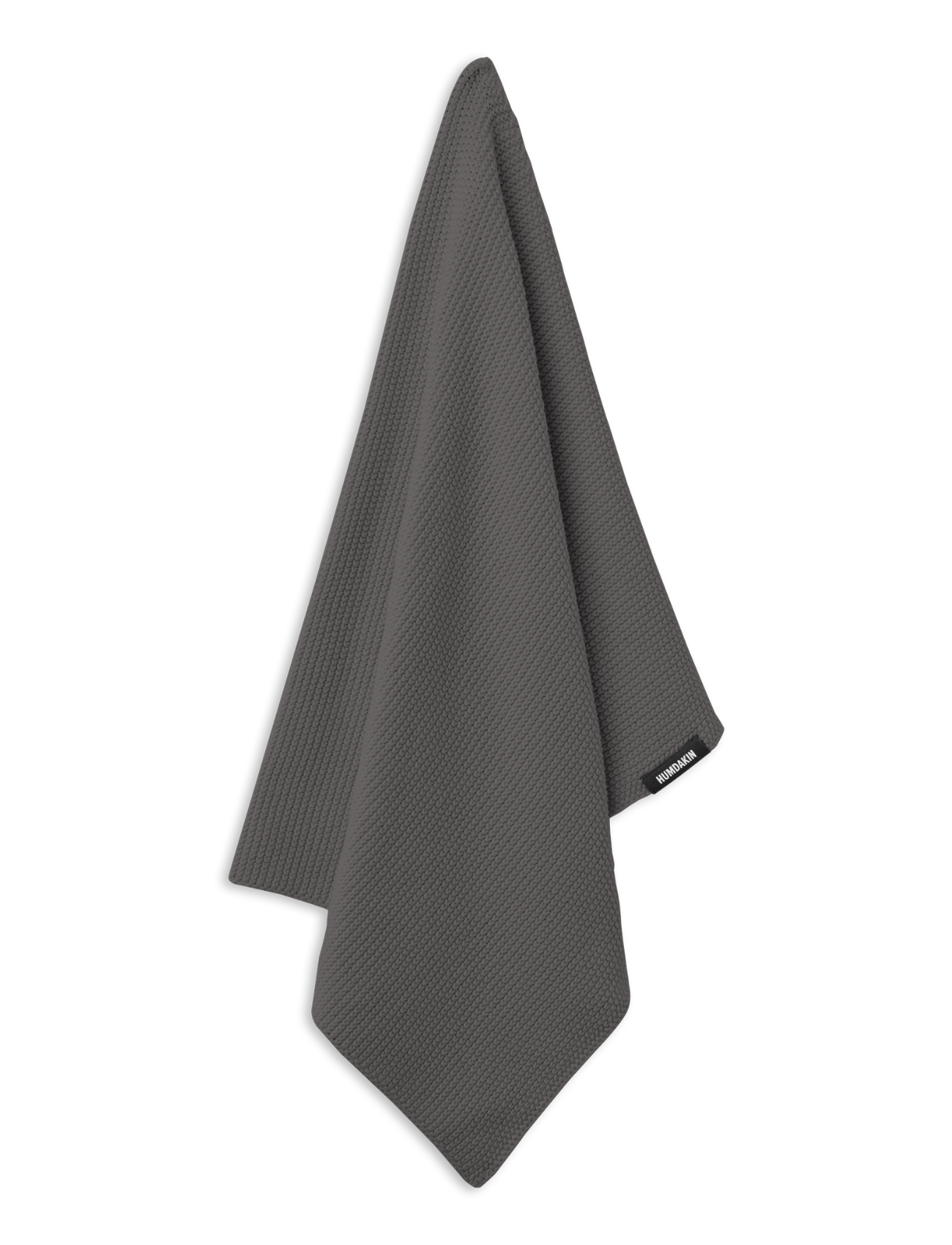 HUMDAKIN Knitted Kitchen Towel Organic Textiles 255 Steel Grey