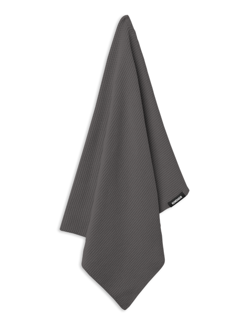 HUMDAKIN Knitted Kitchen Towel Organic Textiles 255 Steel Grey