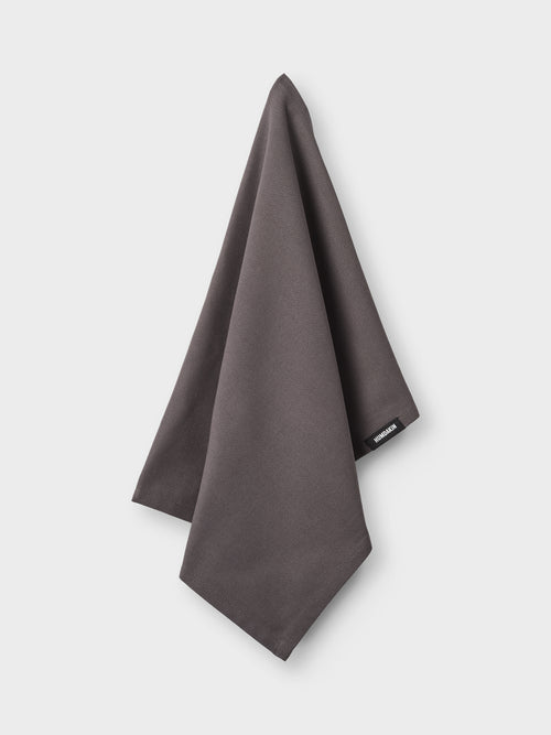 HUMDAKIN Knitted Kitchen Towel Organic Textiles 255 Steel Grey