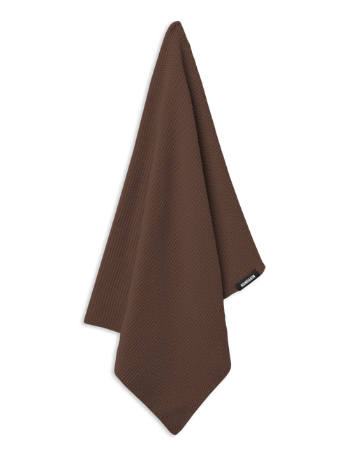 HUMDAKIN Knitted Kitchen Towel Organic Textiles 256 Bison Brown
