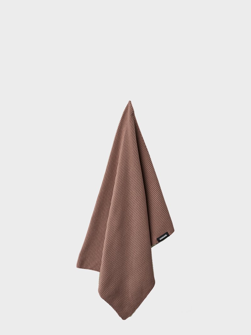 HUMDAKIN Knitted Kitchen Towel Organic textiles 07 Latte