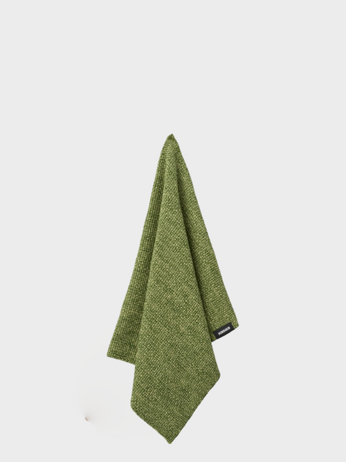 HUMDAKIN Knitted Kitchen Towel Organic textiles 241 Mossy