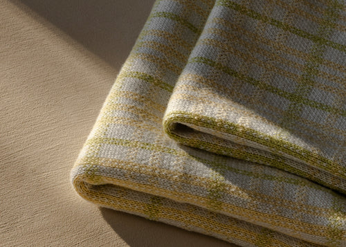 HUMDAKIN Knitted Kitchen Towel Organic textiles 242 Frosty Mist