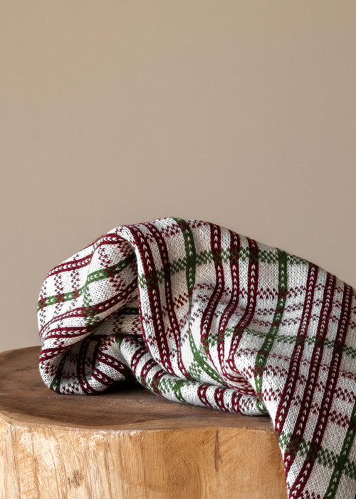 HUMDAKIN Knitted Kitchen Towel Organic textiles 244 Winter Whisper