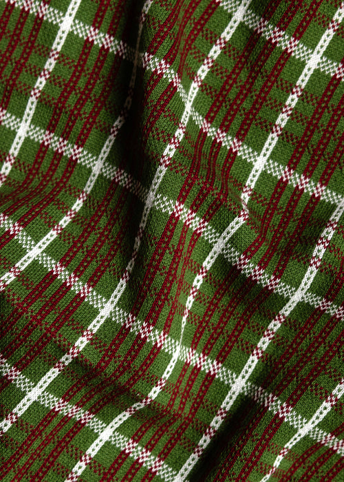 HUMDAKIN Knitted Kitchen Towel Organic textiles 245 Festive Forest